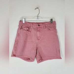 Judy Blue Pink Jean Shorts, Size Large